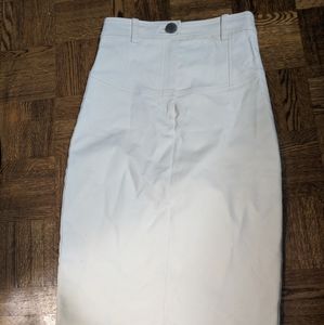 Marciano Cream Pencil Skirt